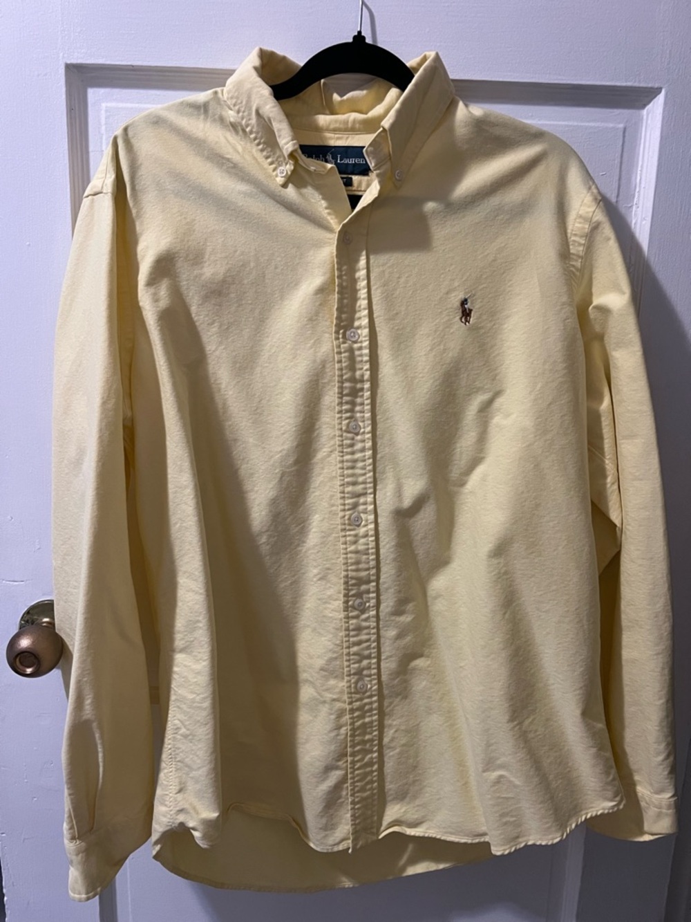 Polo Ralph Lauren Button-Down Shirt - Pale Yellow